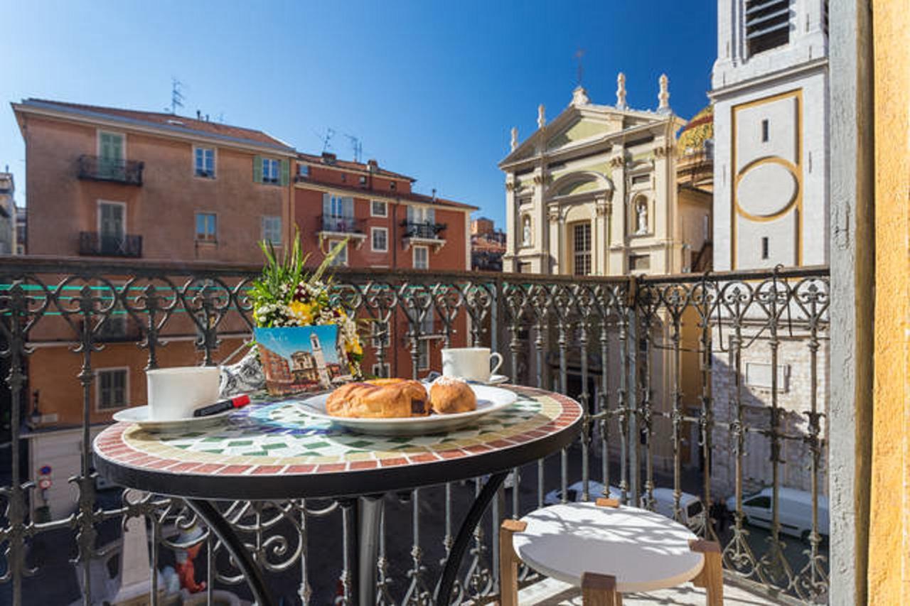Le Rossetti B. - Modern, Long Balcony, Old Town Nice Exterior foto