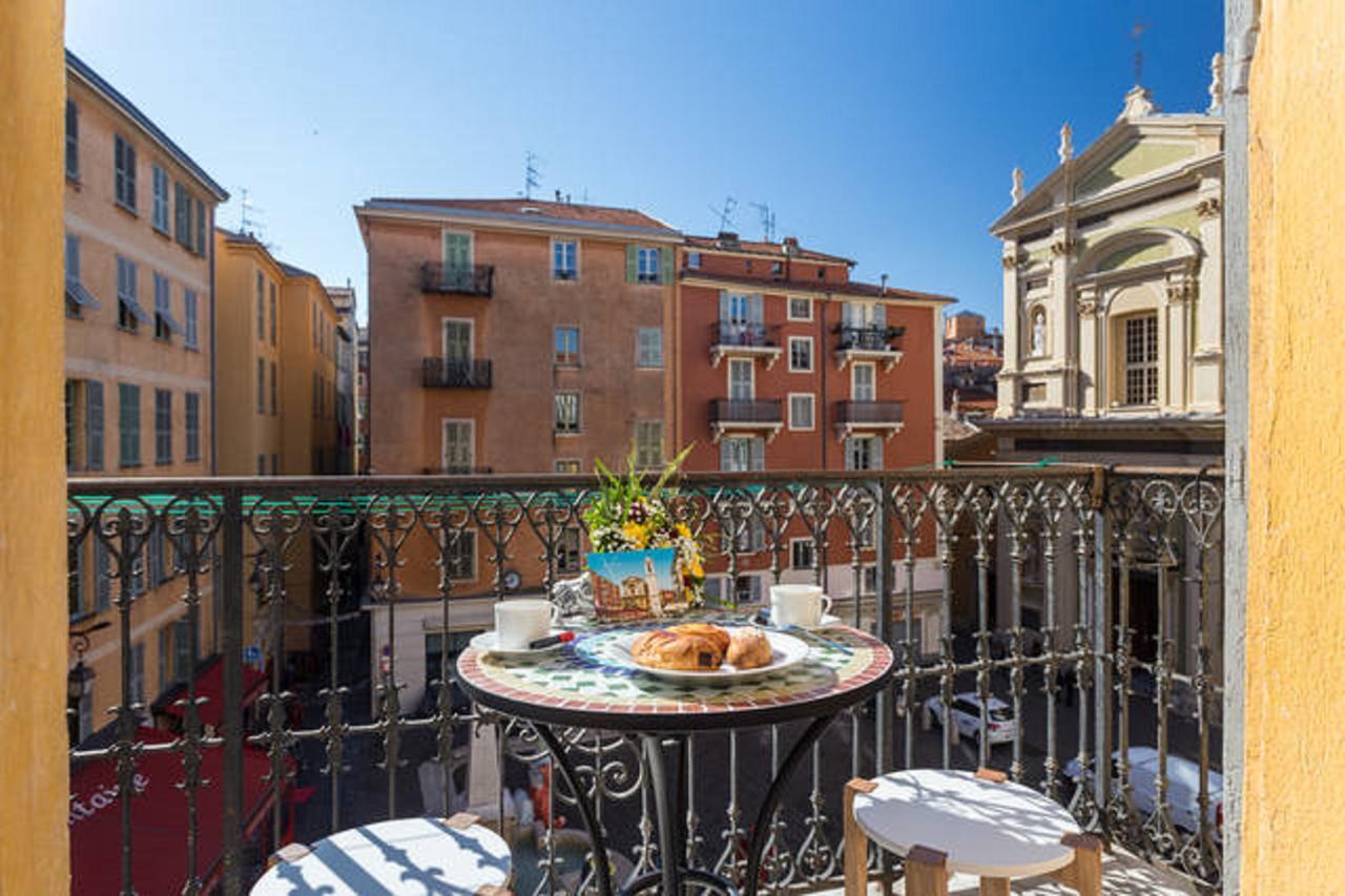Le Rossetti B. - Modern, Long Balcony, Old Town Nice Exterior foto